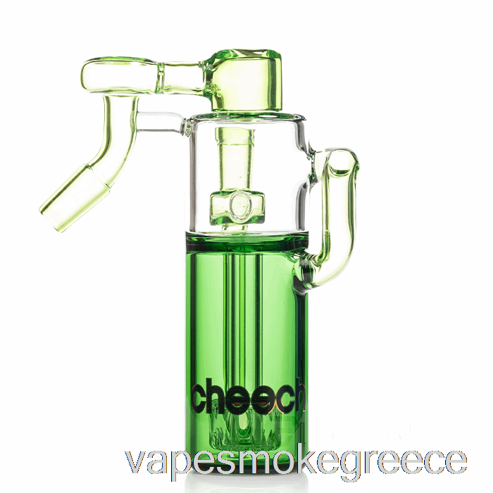 Vape Greece Cheech τζάμι 14mm ανακυκλώστε την στάχτη σας πράσινη